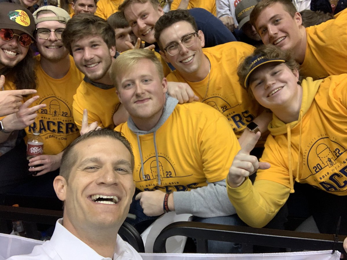 RichieSchueler's tweet photo. The Murray State SigEps in the house and fired up!! https://t.co/Q9NOnNHzUf