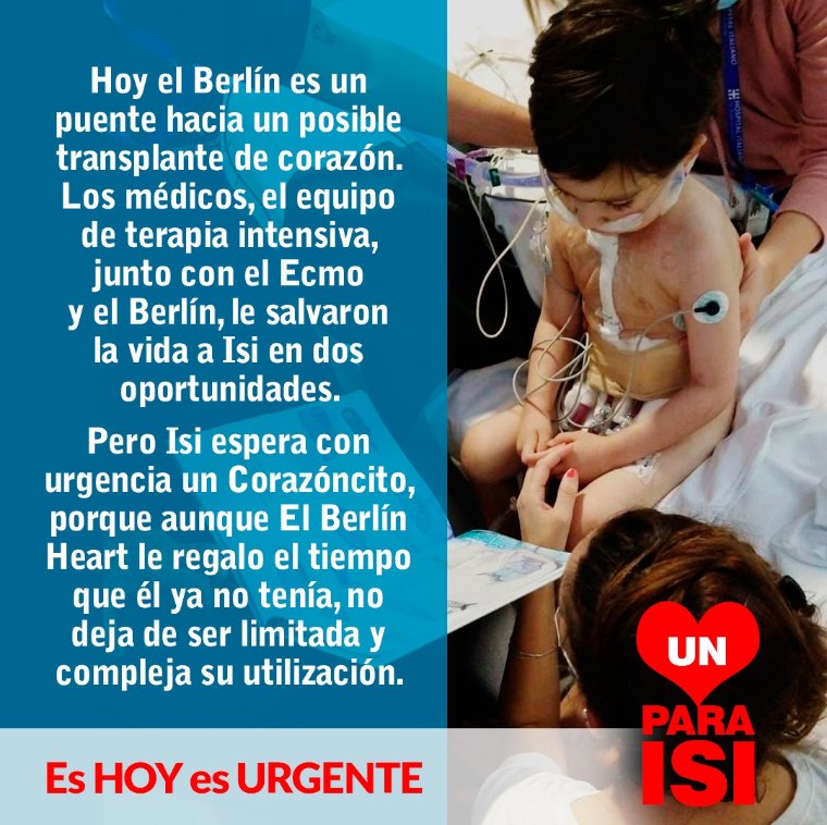 Un corazón para Isi tweet media