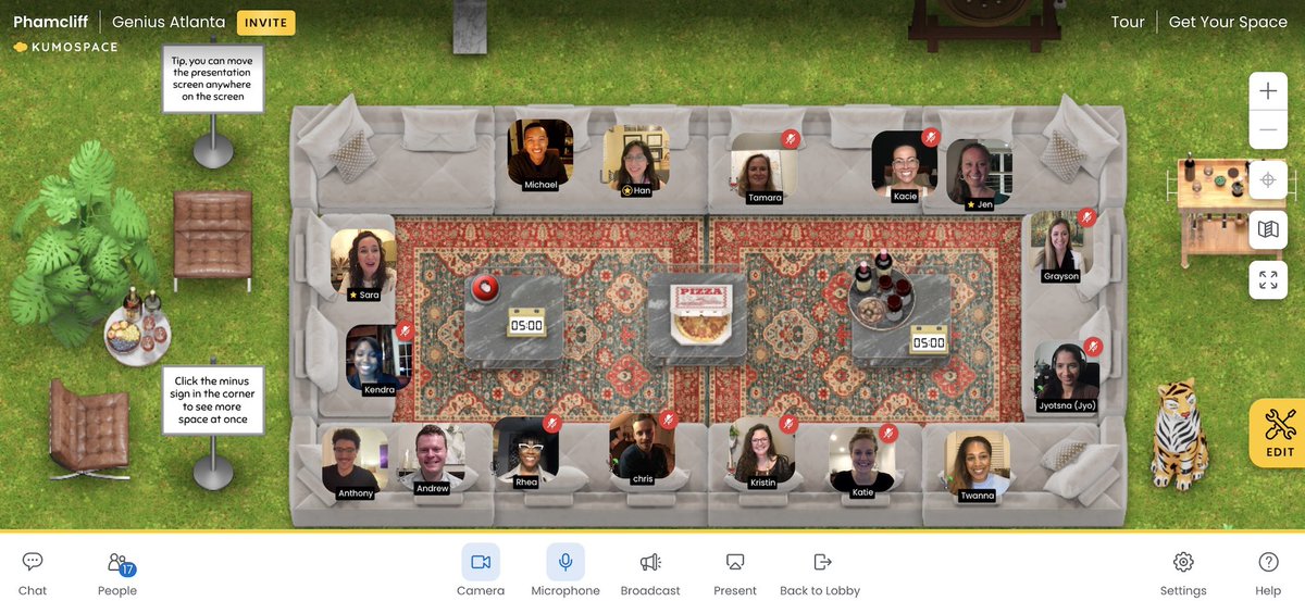 Kicking off tonight’s virtual <a href="/geniusatlanta/">House of Genius ATL</a> session with an amazing local crew! It’s the first of 2022. 

Can’t wait to hear from our presenters tonight! 💡