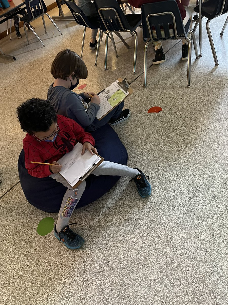 It was exciting to see how many students were engaged in their writing today. From dictated word activities to brainstorming to process writing pieces, students were on task. <a href="/RosemontEagles/">Rosemont Elementary</a> <a href="/vblit4kids/">VB Lit Connections</a> <a href="/VBTitleI/">Title I VBCPS</a>