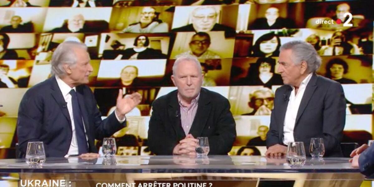 Tele-Loisirs.fr on Twitter: &quot;&quot;On ne vous réconciliera pas&quot; : vives tensions  entre Dominique de Villepin et Bernard-Henri Lévy sur le plateau de France  2 (VIDEO) https://t.co/yAS3hUrUf7 https://t.co/rAf7bKVPIj&quot; / Twitter