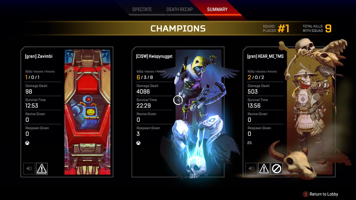 kwispitykwunch's tweet photo. REDEMPTION BABY #apexlegends  #apex https://t.co/aL7CNkyh3d