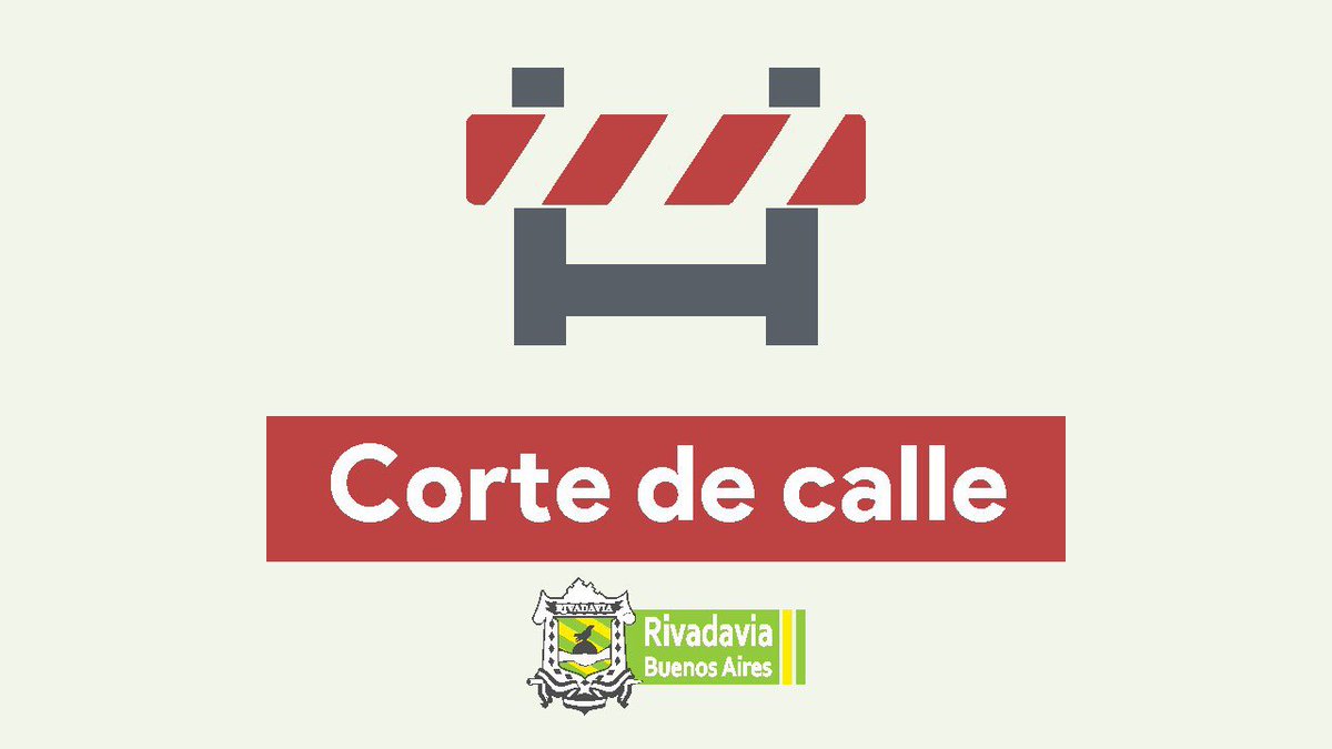 Munirivadavia1's tweet photo. CORTE DE CALLES ⚠️🚧
Informamos a la comunidad que, por motivo de organización de los Corsos de Rivadavia, las intersecciones de las calles Viamonte y Rivadavia, y San Martín y Marcos Cachau, se encuentran temporalmente cortadas al tránsito ⚠️‼️.
#Precaución
#CorteDeCalles https://t.co/zZoNLOPIlx