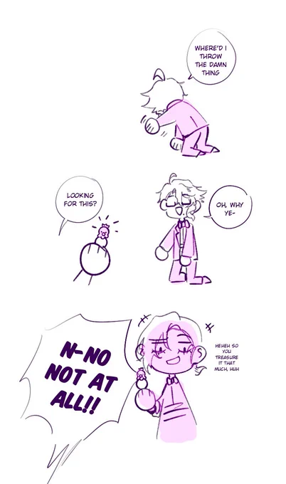 i never meant to make lorel so sassy or teasing but it just Happens when i draw them with azul 