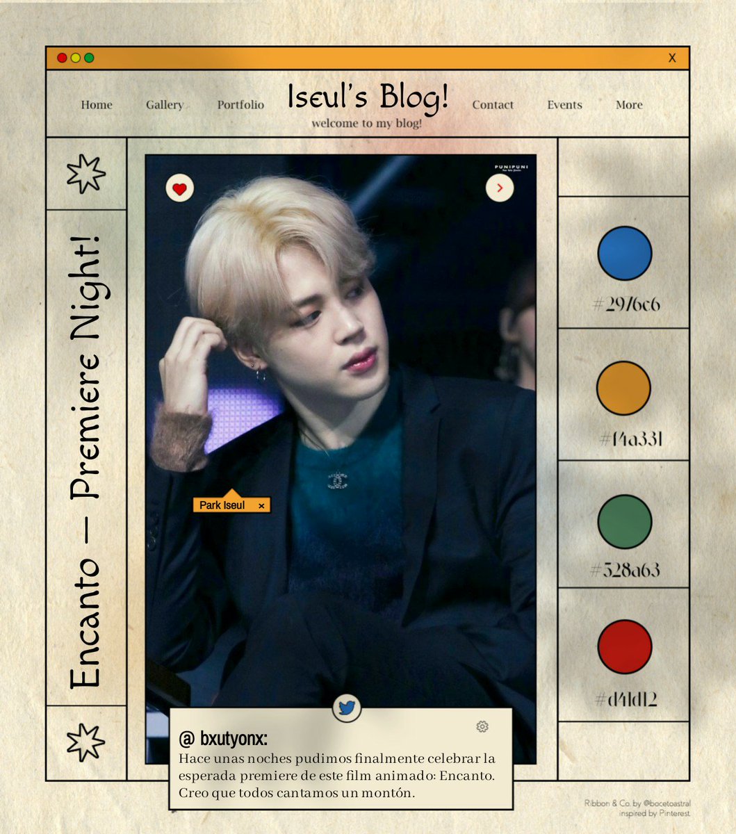 bxutyonx's tweet image. @ 𝒃𝒙𝒖𝒕𝒚𝒐𝒏𝒙 ↻ 𝑵𝒆𝒘 𝑷𝒐𝒔𝒕:

Hace unas noches, se celebró la premiere de este film animado desde Los Angeles. ¡Fue increíble trabajar con este equipo!

#RPEncanto