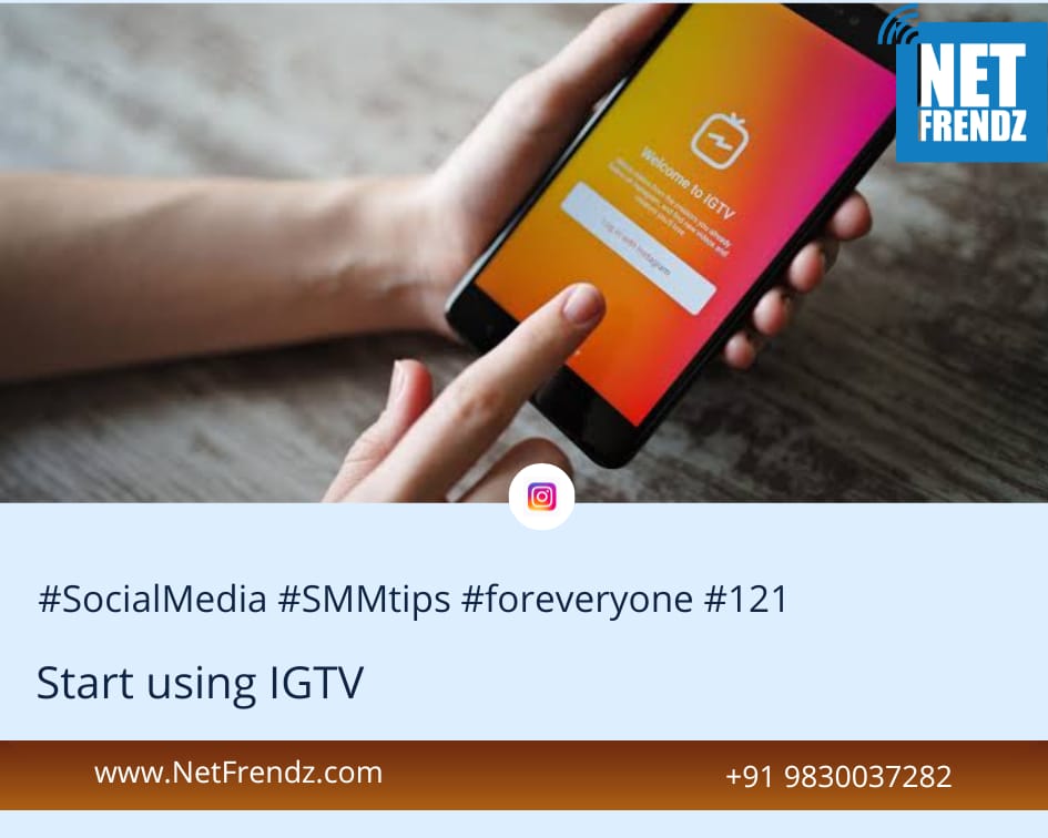 NetFrendz's tweet photo. #SocialMedia #Instagram #SMMtips #foreveryone #121
#IGTV is a feature on Instagram that lets you post long form videos which are even longer than stories. If your goal is to reach potential customers by showing them how it’s done, FAQs. etc. then IGTV might be just what you need. https://t.co/O9UHMHBaUu