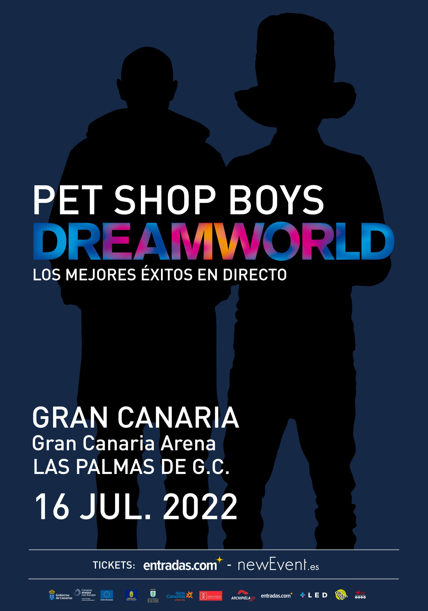 PET SHOP BOYS Dreamworld POLAND Tour Poster 2020 CANCELLED DATE RARE