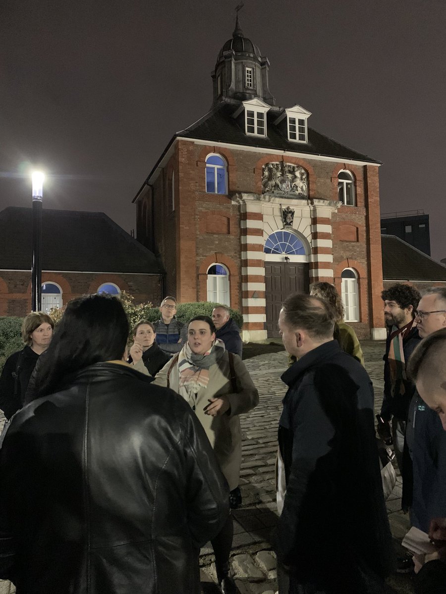 Great to be out with <a href="/DanLThorpe/">Dan Thorpe</a> <a href="/Royal_Greenwich/">Royal Borough of Greenwich</a> last night on a Night Surgery looking at the work being done to deliver a vibrant and diverse night time offer in the borough.