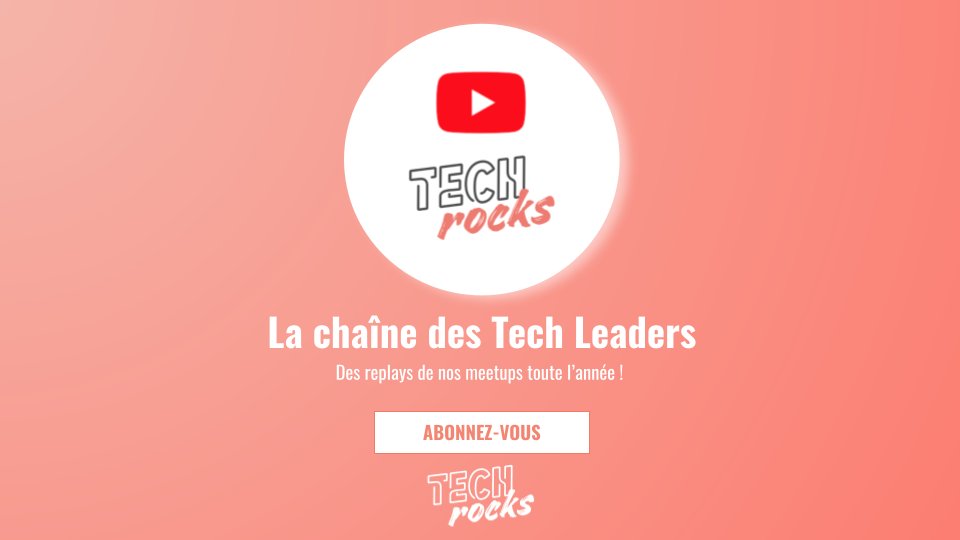TechRocksFr's tweet photo. 🎥Pertinents et inspirants, revivez nos meetups @TechRocksFr pour faire évoluer le monde de la #Tech !

Pour les visionner, c’est par ici 👉 https://t.co/r9n4NoZz8z https://t.co/uo9MmXQcLc