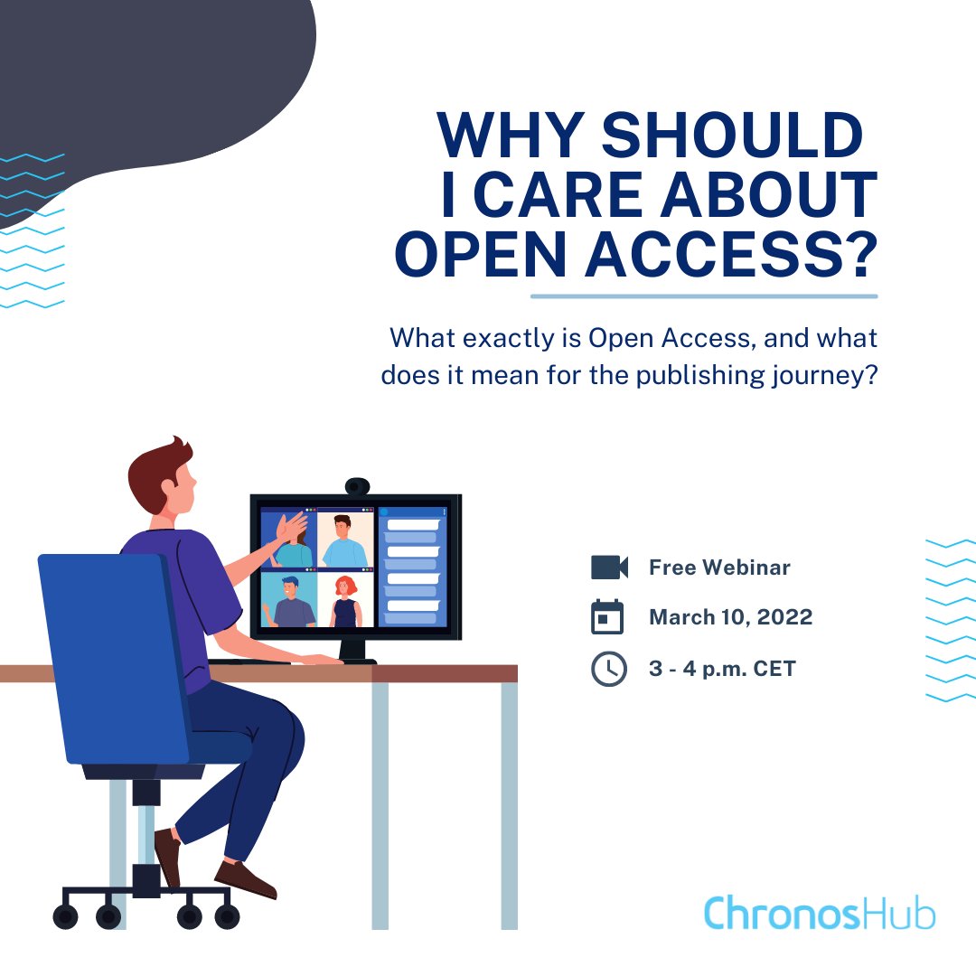 Accucoms (@accucoms) on Twitter photo Are you a #researcher? Then this one's for you!
Tune in for the first part of <a href="/Chronoshub/">ChronosHub</a>'s webinar series: Why Should I Care About Open Access?
Join us as we dive into the world of #OpenAccess & what it means for your #publishing journey.
Sign up here: us02web.zoom.us/webinar/regist… Are you a #researcher? Then this one's for you!
Tune in for the first part of <a href="/Chronoshub/">ChronosHub</a>'s webinar series: Why Should I Care About Open Access?
Join us as we dive into the world of #OpenAccess & what it means for your #publishing journey.
Sign up here: us02web.zoom.us/webinar/regist…