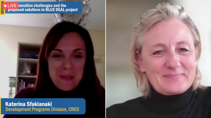 bluedeal_med's tweet photo. #HappeningNow #BDCapLab
🗣️Silja Teege from @SeaTeachSL proposes a project in which it develops and provides a series of support services to people who are working in the tourism sector
#bluegrowthcommunity https://t.co/3DTGLFDrJz