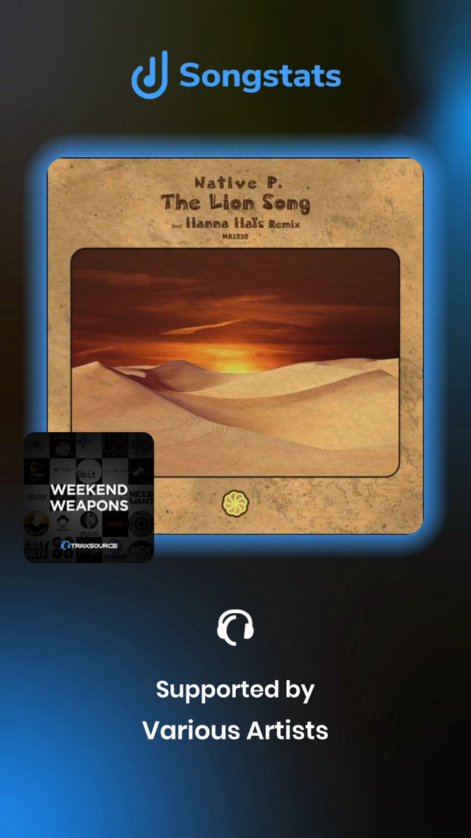 weareidyll's tweet photo. Out latest release from #NativeP and #HannaHais has made the #WeekendWeapons on @traxsource
Reserve your copy today!! Link is in the Bio
#AfroHouse #AfroTech #AfricanElectronicMusic #DanceMusic https://t.co/SDCAJ1hGQj