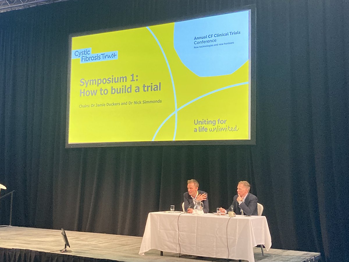 AlexRHorsley's tweet photo. So great to be at the @cftrust CTAP clinical trials conference in Nottingham. Planning and discussing the future of cf trials for the new era. Some fantastic speakers on the agenda.#future4cf https://t.co/HBv3HPxoCb