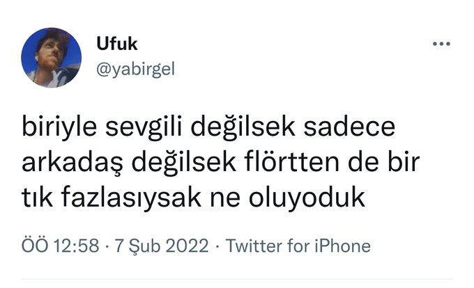 Şey oldunuz, şey işte..