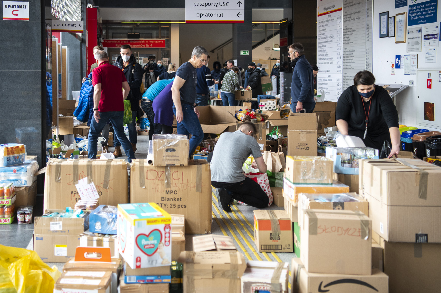 Polska pomoc dla Ukrainy. 