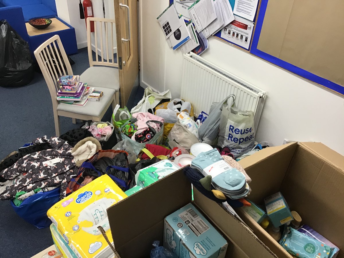 bulwell_c's tweet photo. Our school community is amazing! Our staff room is full of donations from our families, staff and wider community. Everything will be sent to Ukraine this weekend. BSM community - you are awesome! https://t.co/rSAYMYdtxX
