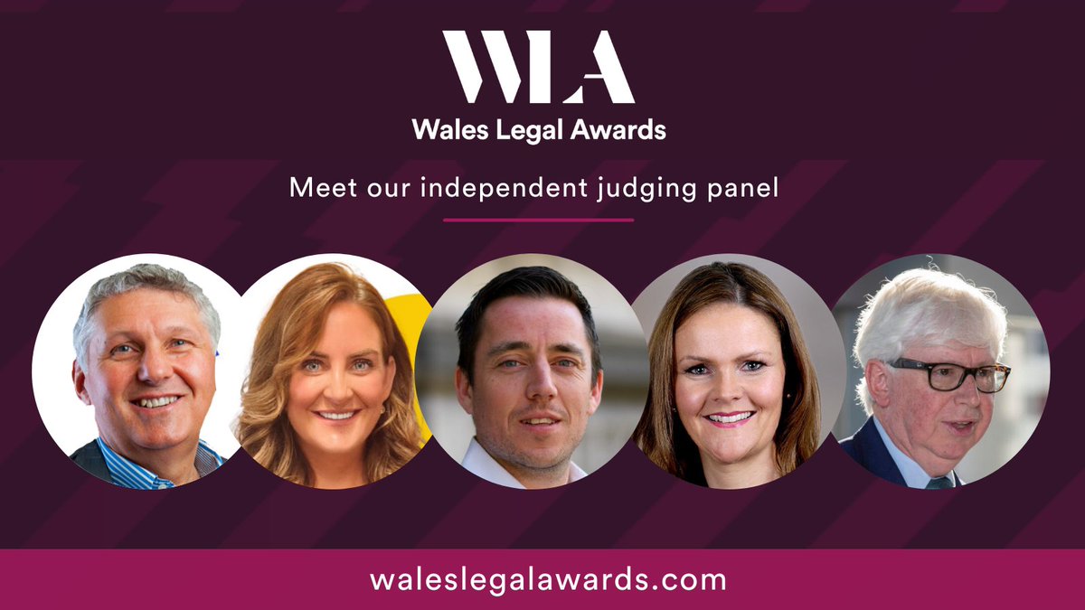 WalesLegalAward's tweet photo. MEET THE JUDGES! 

We are proud to introduce our prestigious judging panel for the #WLAs2022

Our judges include regional #law societies in #Wales, legal journalists, experts in the business of law &amp; esteemed lawyers 

Our greatest thanks to our panel!
https://t.co/tCfZ7kE5cx https://t.co/7EIoo08MU5