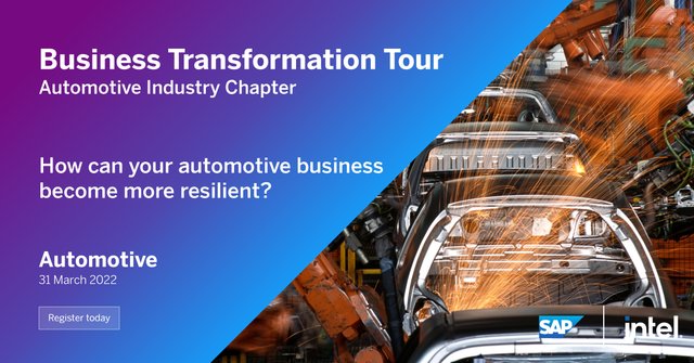 renozol's tweet photo. Stay ahead in a rapidly changing industry. Join us on March 31, 2022, at Business Transformation Tour 2022 for Automotive Industry. https://t.co/3cnCBtTAhB https://t.co/dVBPtpncvH