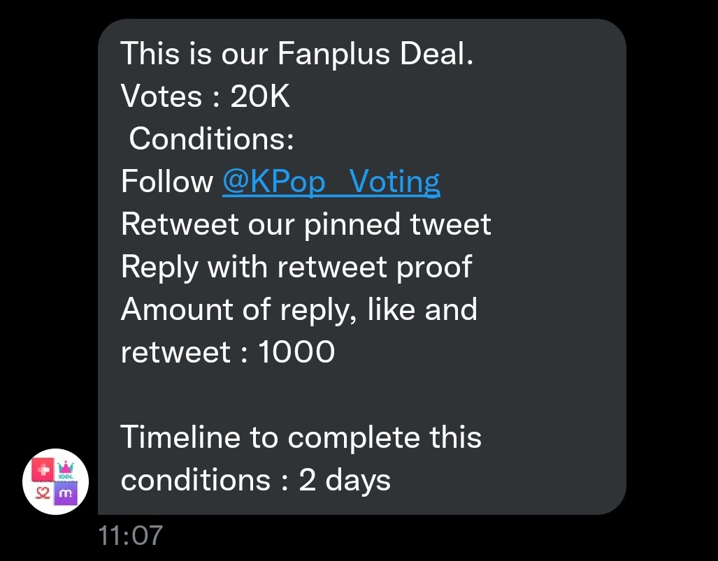mjsland23's tweet photo. 20,000 FanPlus votes for #GIDLE
Conditions:
- Follow @KPop__Voting
- Retweet their pinned tweet
- Reply with retweet proof
- 1k RT and Replies to their pinned tweet
ENDS IN 48 HOURS https://t.co/iKH5VNXg8C