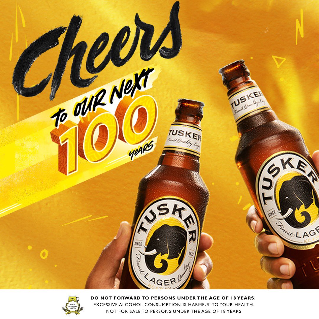 NRGRadioKenya's tweet photo. Today we are excited to celebrate 100years of Tusker🎊🙌🍻💯 Get a chance to win goodies from Tusker by commenting🍻🍻 #TuskerAt100 #TuskerAt100 #TuskerAt100 #TuskerAt100 #TuskerAt100 https://t.co/8DrqQgmGmy