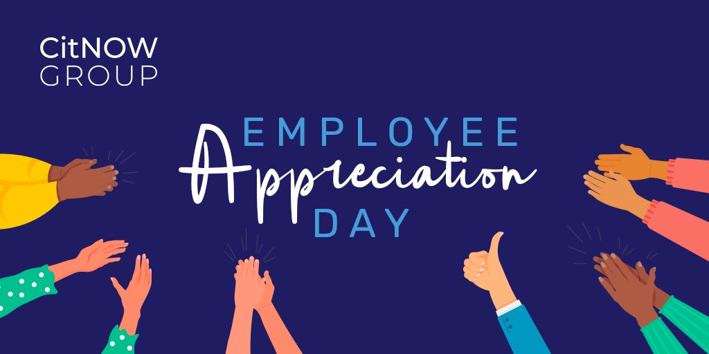 CitNOWGROUP's tweet image. Our people are at the heart of our business and on Employee Appreciation Day we want to recognise their hard work and dedication to the CitNOW Group!
#employeereappreciationday #employeeappreciation #employees #recognition #praise #thanks #people