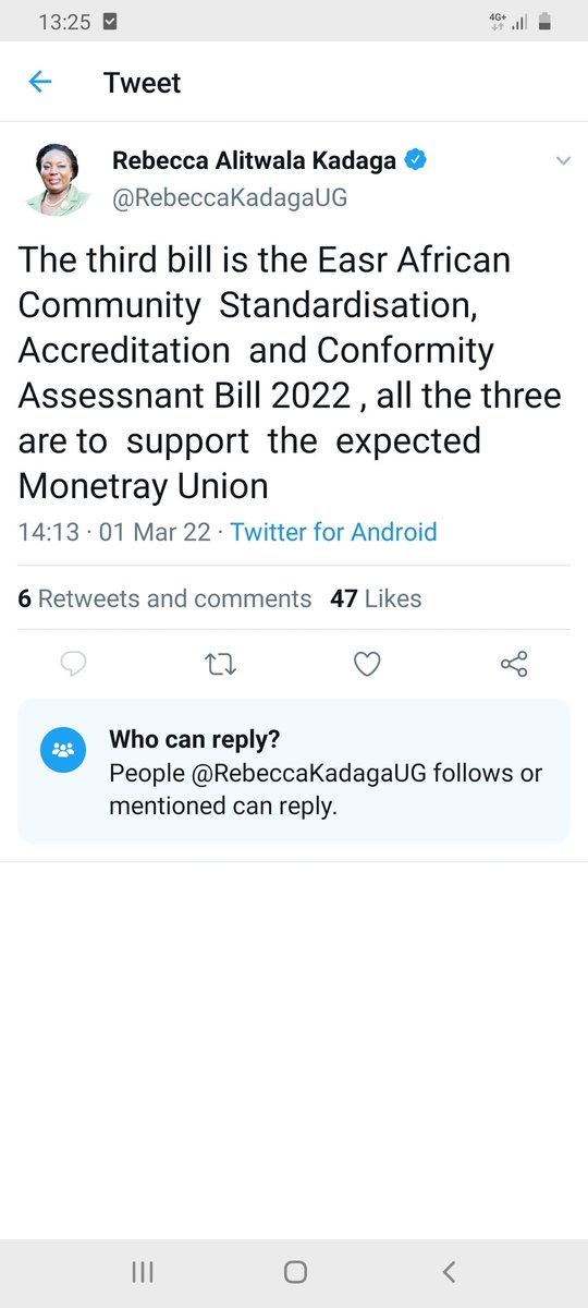 So <a href="/SabitiJoseph/">Sabiti Joseph</a> can nolonger reply to <a href="/RebeccaKadagaUG/">Rebecca Alitwala Kadaga</a> .🤣🤣🤣🤣.
He must be stressed