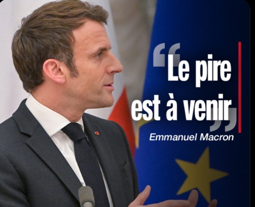 zaherinho's tweet photo. #MacronReconduction pour une fois qu'il dit vrai https://t.co/s1TsS1oPKk
