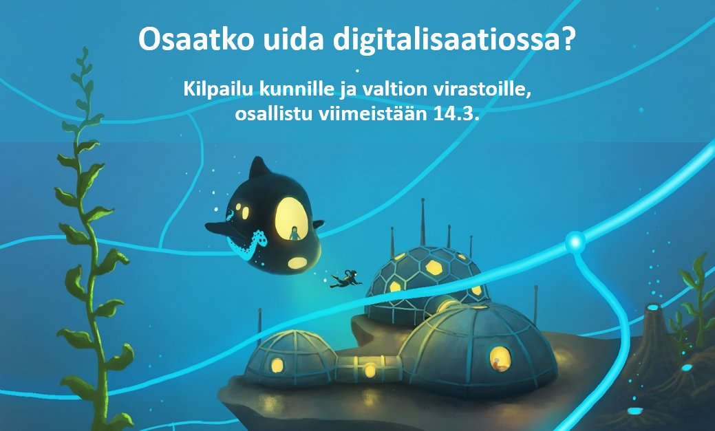 MarjaanaWave's tweet photo. Onnistunut julkisen hallinnon kehittäminen digitalisaation avulla edellyttää osaamisemme ja kyvykkyytemme kasvattamista. Apuna kehittämisessä  #digivalmennuskortit. Tutustu niihin ja osallistu kunnille ja valtion virastoille suunnattuun kilpailuun: https://t.co/GLLCOos6vK https://t.co/p82wuoh2Mn