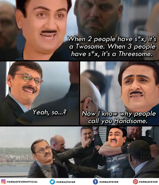 Masti nai, popatlal duniya hila dega.
#Single #ForeverAlone #TMKOC