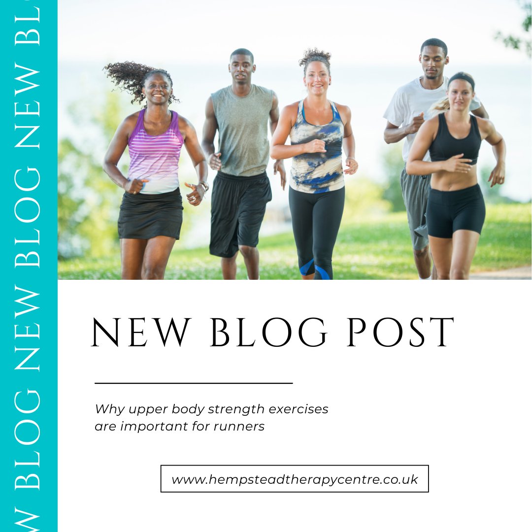 In our latest blog, we will discuss why upper body exercises are important for runners and provide examples to help strengthen the upper body to aid in overall running improvement.   Read more now:  zcu.io/eKdW #physiotherapy #upperbodyexercises #Medway