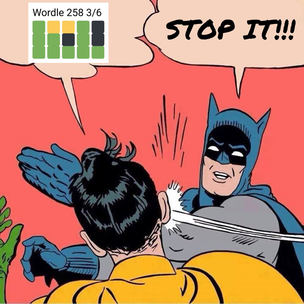 Am I the only one who feels this way?
#wordle