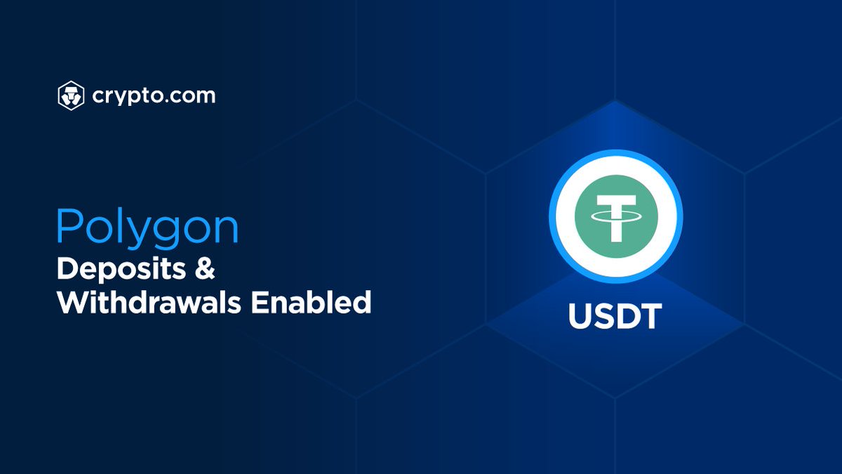 Deposits and withdrawals of $USDT via Polygon have just been enabled on the  https://t.co/vCNztABJoG App. Deposit now 👉 https://t.co/TAz25E29Gr @tether