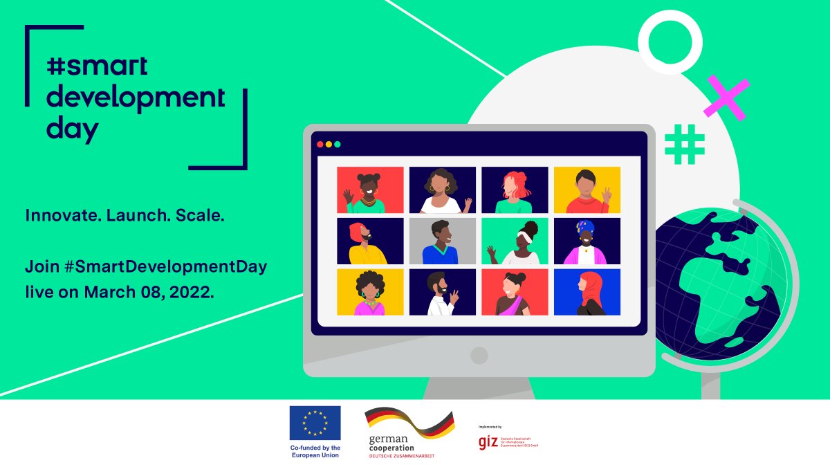 GenUnlimited_'s tweet photo. How does digital youth marketplace @YomaAfrica help hack gender equality? Hear stories from young people and other partners at #SmartDevelopmentDay.
✍️ Register now and join live with @SmartDevFund and @giz_gmbh on 8 March: https://t.co/InhaKlGFp8
#InternationalWomensDay https://t.co/zRWR6tixAa