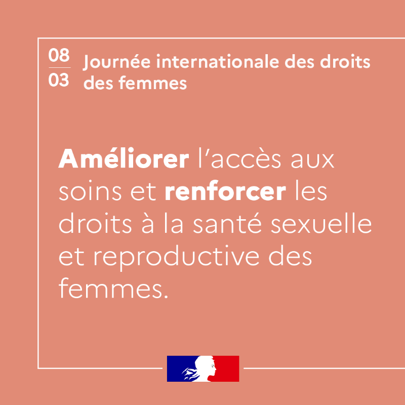 Sante_Gouv's tweet photo. 📅Aujourd’hui, c’est la journée internationale des droits des femmes.

Pour améliorer l'accès aux soins et renforcer les droits des femmes en matières de #santé, plusieurs dispositifs sont mis en place concernant la #contraception, l'#endométriose et l'#IVG⤵