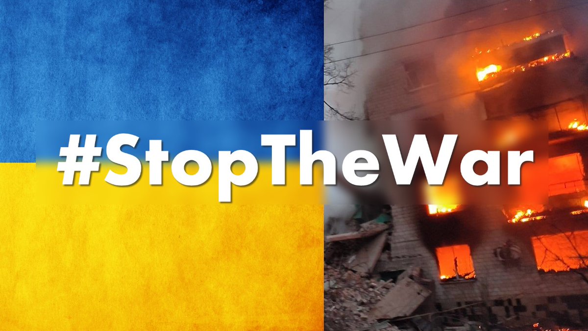 I live in Ukraine! Stop the war! #StopTheWar #StopPutin #StopRussia 2022
youtube.com/watch?v=QLQ3M5…

#StopTheWar #StopPutin #StopRussia #Ukraine #Russia #War