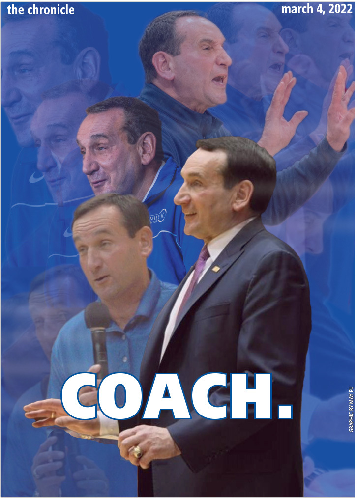 dukebasketball's tweet photo. Saturday, Mike Krzyzewski will coach his final game in Cameron Indoor Stadium for @DukeMBB this Saturday.

From his early days in the ACC to his impact on the Durham community, we took a look at the life and career of Coach K:  
https://t.co/ndH9dmAfwq https://t.co/Cx3cM8Xjq4