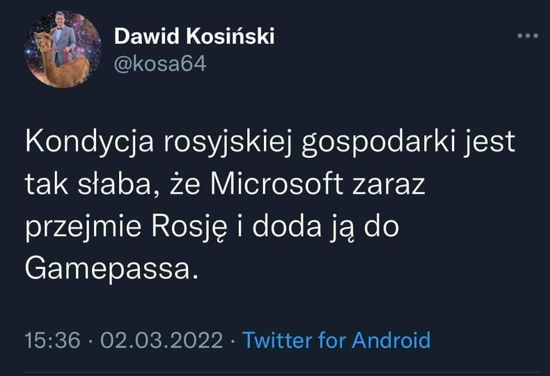 pogo3d's tweet photo. #UkraineRussiaWar #StandWithUkraine️ Tylko kto będzie chciał w to grać? https://t.co/pAV5TWZVDs