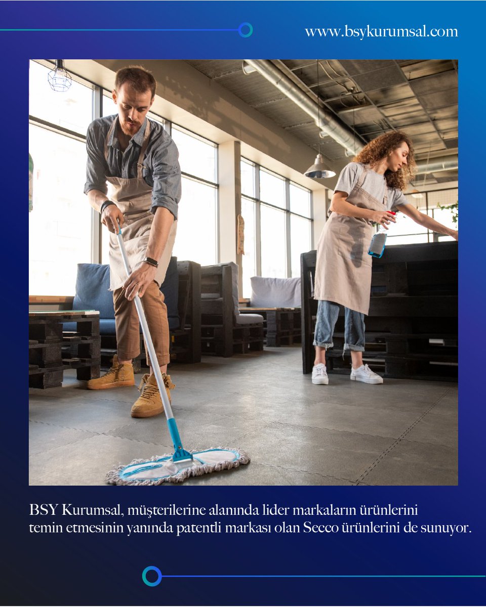 BSY Kurumsal, müşterilerine alanında lider markaların ürünlerini temin etmesinin yanında patentli markası olan Secco ürünlerini de sunuyor. Siz de işletmeniz için uygun fiyatlı hijyen ürünlerine BSY Kurumsal ile ulaşabilirsiniz.

#bsykurumsal #bsy #secco #kaliteli #hijyenik