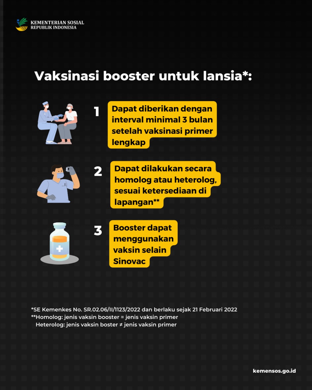 Cek vaksin booster