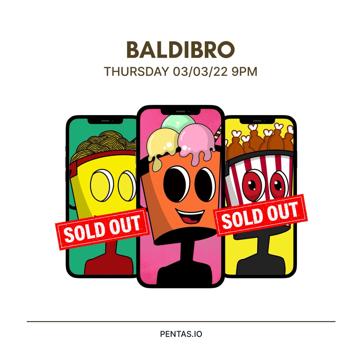 baldibro_'s tweet photo. One more left 💯

BaldiBro #014 
https://t.co/XLilDc9YT4

Thank you for all the support and trust 🪣

#NFTCommunity #BNB #Pentasian #NFTProject #BaldiBro @Pentasian https://t.co/TvY33ZR4tr