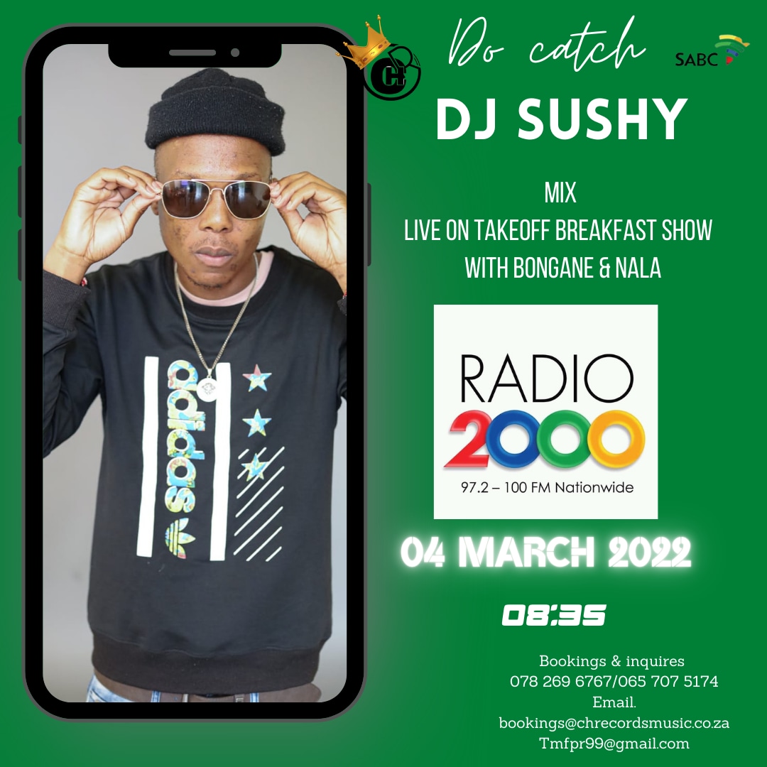 Radio2000_ZA's tweet photo. #TheTakeOffMix |@djsushyrsa 🔥🔥🔥 #TheTakeOff @bonganimtolo_ @NalaDagada @LonwaboNkohla https://t.co/1oCBfTgav1