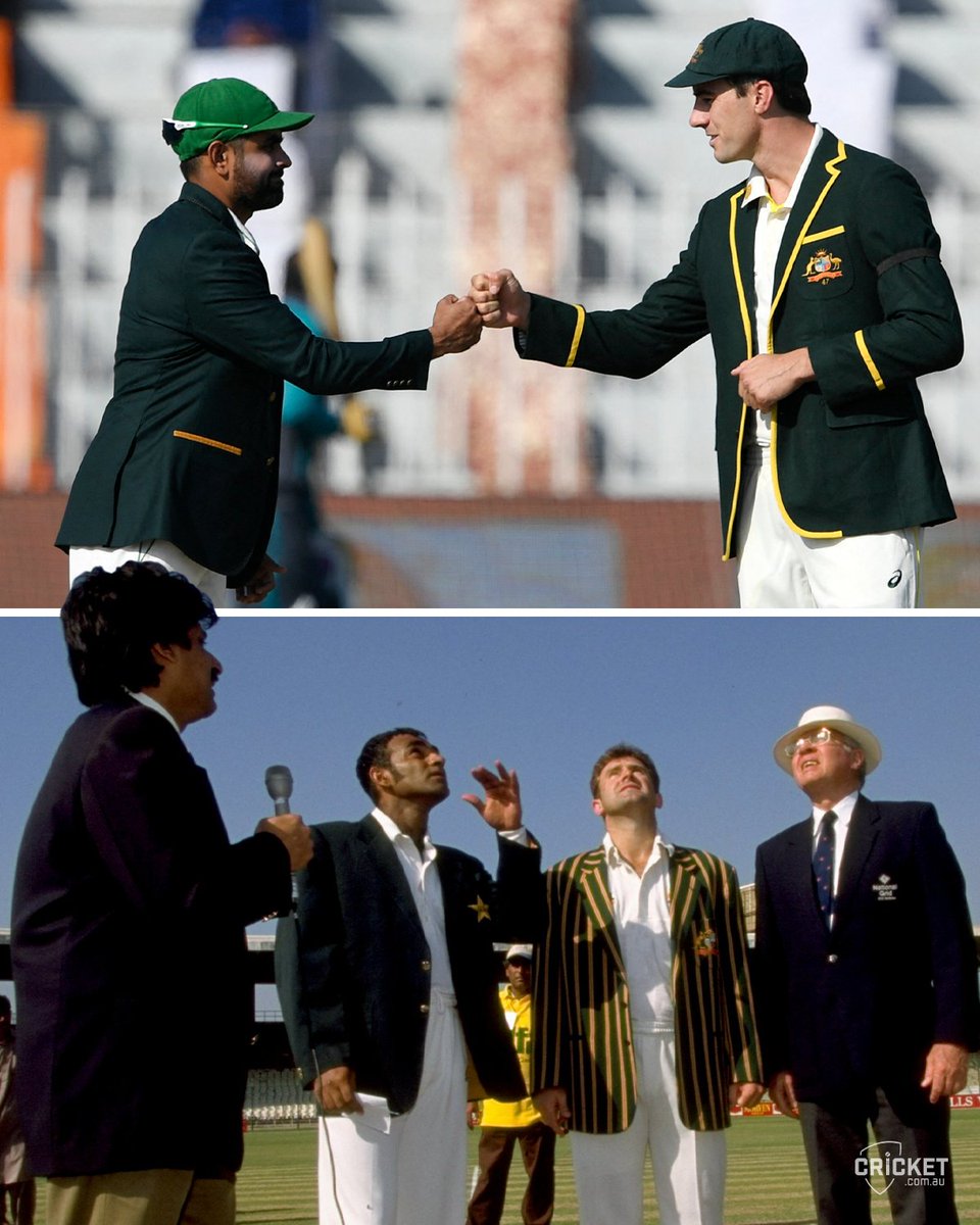 The 24-year wait is over! The #PAKvAUS series is underway in Rawalpindi 🇵🇰🇦🇺