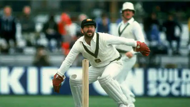 rickifatboy's tweet photo. When I was a kid playing cricket, everyone wanted to be Dennis Lillee or Greg Chappell....
But for me it was Rod Marsh.
I'm sad today...
Even though I haven't played cricket for years I've always kept a set of red WK gloves 
#putyourglovesoutformarsh  #putyourglovesoutforbacchus https://t.co/d5HAf4zQQ1