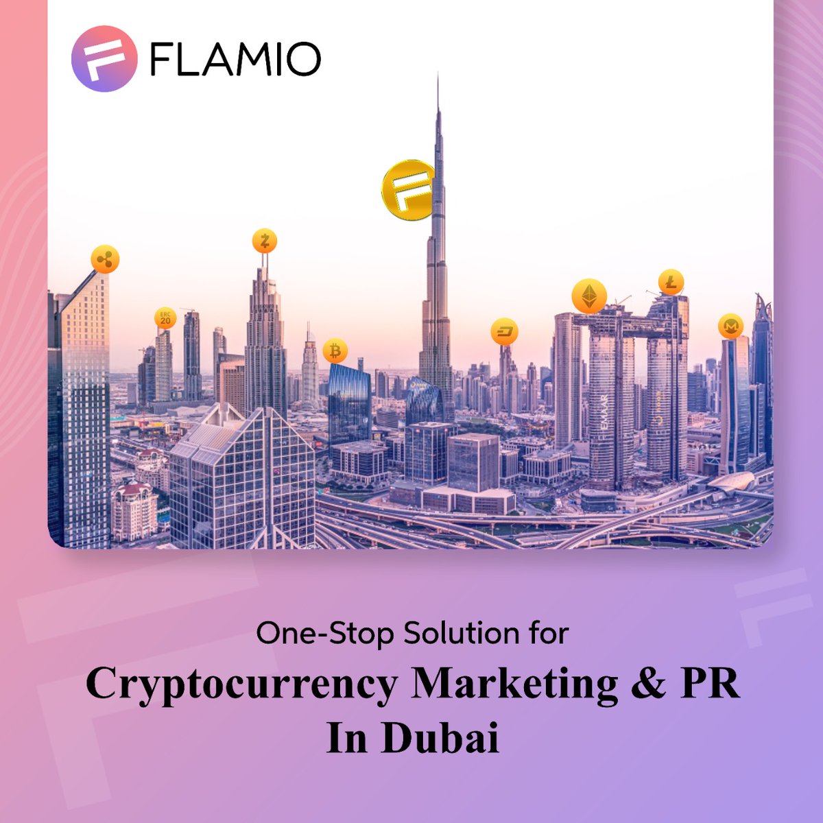 Flamio_Official's tweet photo. Holding your hand &amp; stepping along into the world of #crypto to market your project just as it deserves - The Best!
Presenting a one-stop solution for #Cryptocurrency Marketing and PR.
Visit- https://t.co/FzbKf8L7k0
#flamio #cryptomarketing #CryptocurrencyNews  #CryptoNews #Dubai https://t.co/Kif4QdLPp1