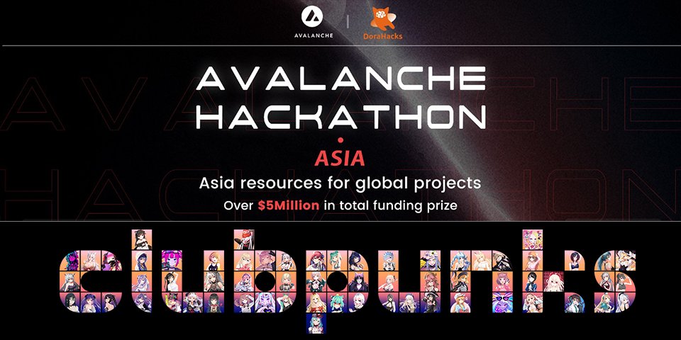 theclubpunks's tweet image. #clubpunks is participating in the Avalanche Hackathon 🎉!
Make sure to open the link and vote for us 🙌All voters will be rewarded in later Airdrop &amp;amp; NFT giveaways!
#AvalancheHackathonAisa @AvalaunchApp @DoraHacks 
Vote: hackerlink.io/buidl/2276?rou…
Guide: hackerlink.io/blog/guides/ha…