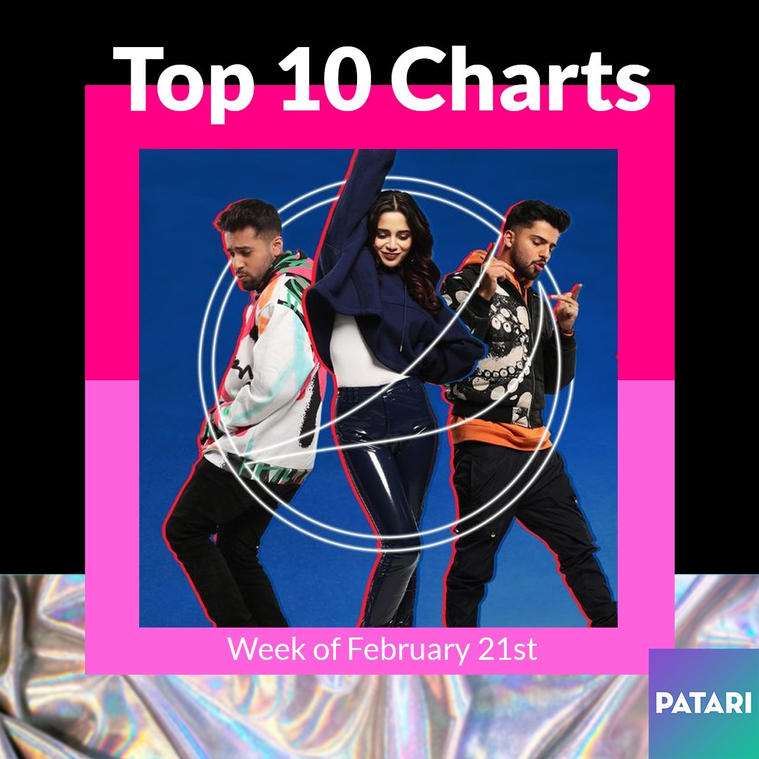 patarimusic's tweet photo. The weekly #Top10 Charts and your favourite artists.✨🥰
#TahaMalik, @IAimaBaig #HYDR, @JavedBashir544 & #Rozeo making it on 1️⃣
#AliSethi & #ShaeGill at 2️⃣
Listen to the Playlist on Patari: https://t.co/awddPt2FhS
#PatariCharts #PatariStats #Top10 https://t.co/tAcrvq3nDo