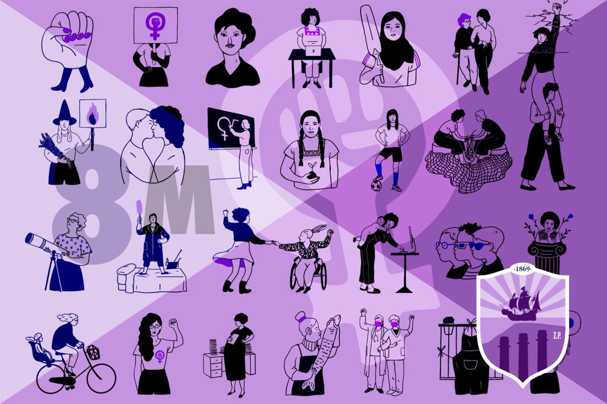 poblesequi's tweet photo. Poble-sec feminista! Moltíssimes activitats al voltant del 8M al barri ja en marxa fins dimarts i la resta del mes. Consulteu programes d'entitats, centres i llibreries habituals. ✊🅾️🅿️💜 #8Mpoblesec #PoblesecFeminista #8M #8Març #DiaDones #BCNAntimasclista https://t.co/JbyGw6s1jA