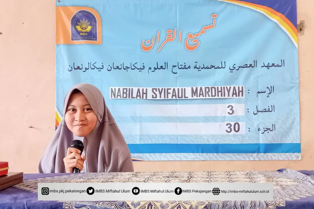 IMBS Miftahul Ulum tweet media