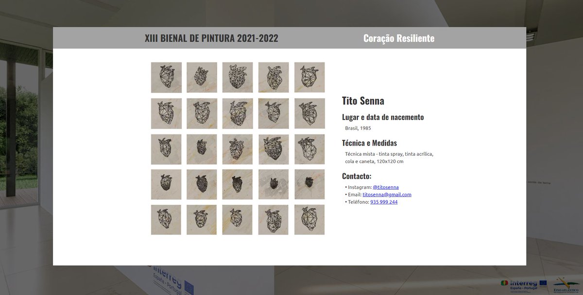 eixoatlantico's tweet photo. Os gañadores da Bienal Virtual de Pintura, @titosenna e @Breogan_Xague,falan sobre qué os levou a pintar as súas obras galardoadas e qué pretender transmitir a través delas. 👨‍🎨🖼️  

Escoita a entrevista no programa @diariocultural_ da @TVGalicia.

https://t.co/yvHKLkHO4D…… https://t.co/Y3PTej9A57