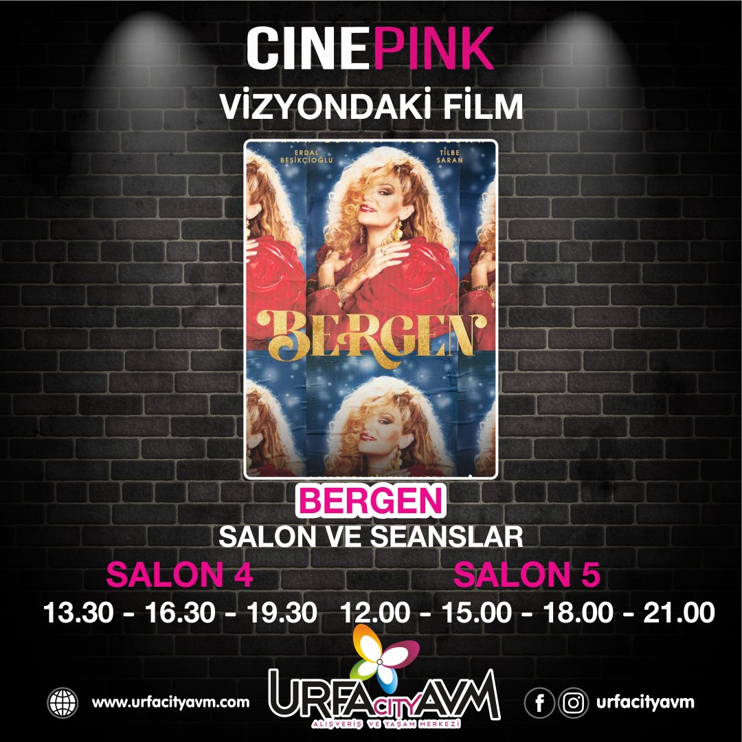 UrfaCityAVM's tweet photo. Bergen
Urfa City AVM 'de Cinepink Sinama Salonlarında Sizleri Bekliyor...
#urfacityavm
#cinepink
#Bergen
#cinema
#sinema https://t.co/uFJ4synuyQ